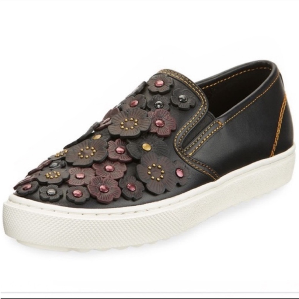 Coach tea rose espadrille